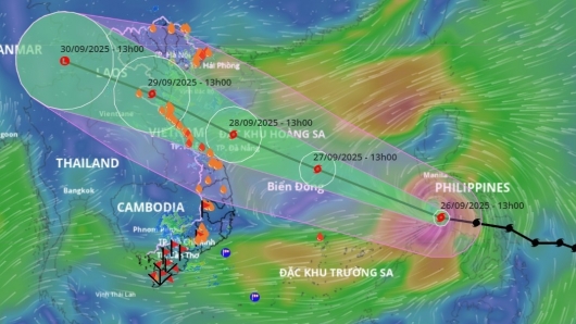 Bão Bualoi di chuyển nhanh bất thường, sắp vào Biển Đông, các địa phương khẩn cấp ứng phó