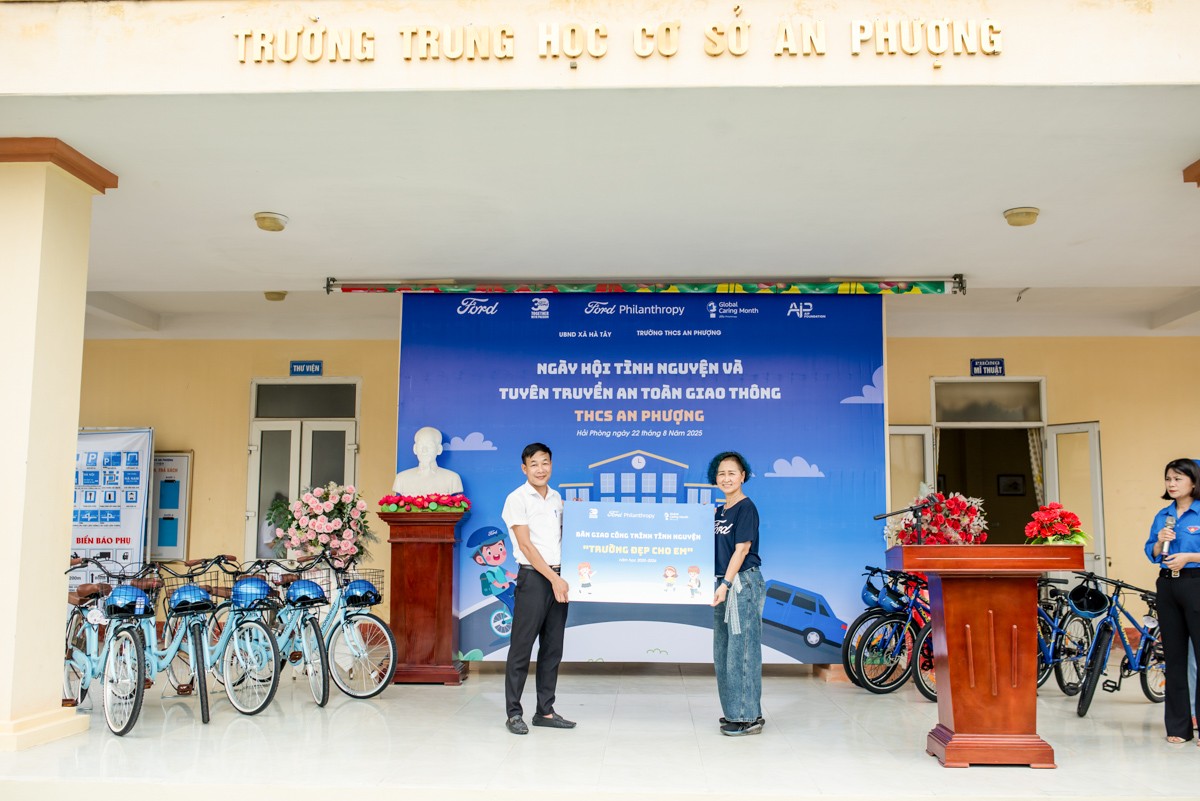 Ford lan tỏa tinh thần “Cùng nhau xây đắp” trong Tháng Chăm sóc Toàn cầu 2025