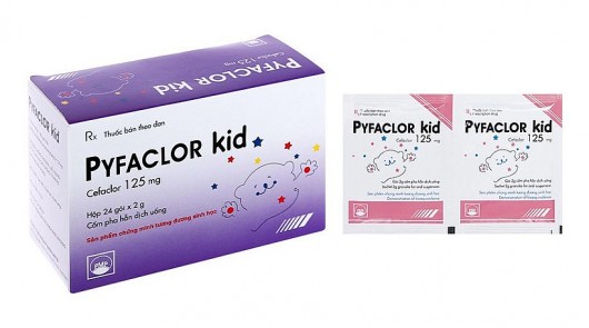 Thu hồi kháng sinh cho trẻ em Pyfaclor Kid do không đạt chất lượng
