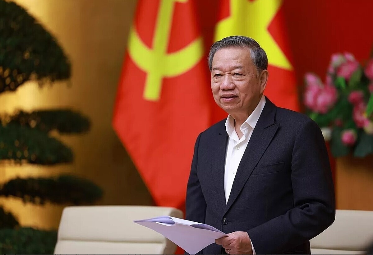 Tổng Bí thư Tô Lâm. 