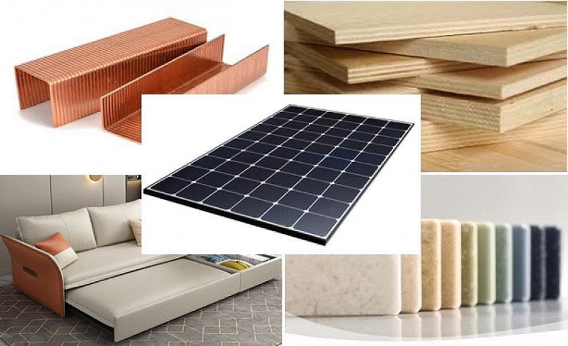 Nhiều sản phẩm như gỗ dán, tủ gỗ, thép, đệm mút, pin năng lượng mặt trời, nhôm, lốp ô tô… đã thực sự bị nước ngoài điều tra sau khi được cảnh báo.