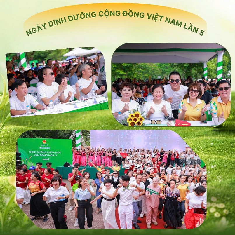 “Ngày Dinh dưỡng cộng đồng Việt Nam” đang trở thành một hoạt động thường niên giàu ý nghĩa, góp phần khơi dậy nhận thức và hành động về dinh dưỡng, vận động trong đời sống hằng ngày.