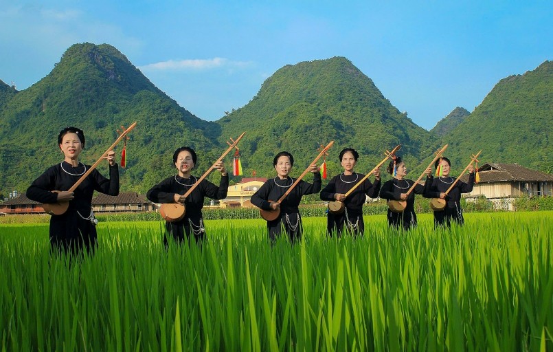 Không gian thanh bình, thoáng đãng. Ảnh: Minh Đức.