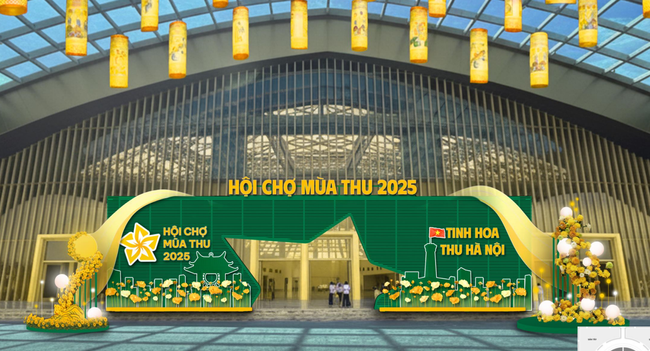 Lễ khai mạc Hội chợ Mùa Thu 2025 sẽ diễn ra lúc 20h ngày 25/10