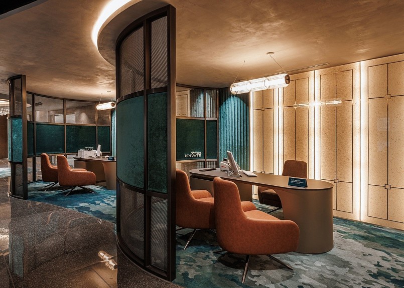 VPBank Private Lounge: Thiết kế tinh hoa, không gian giao dịch đẳng cấp của khách hàng thượng lưu