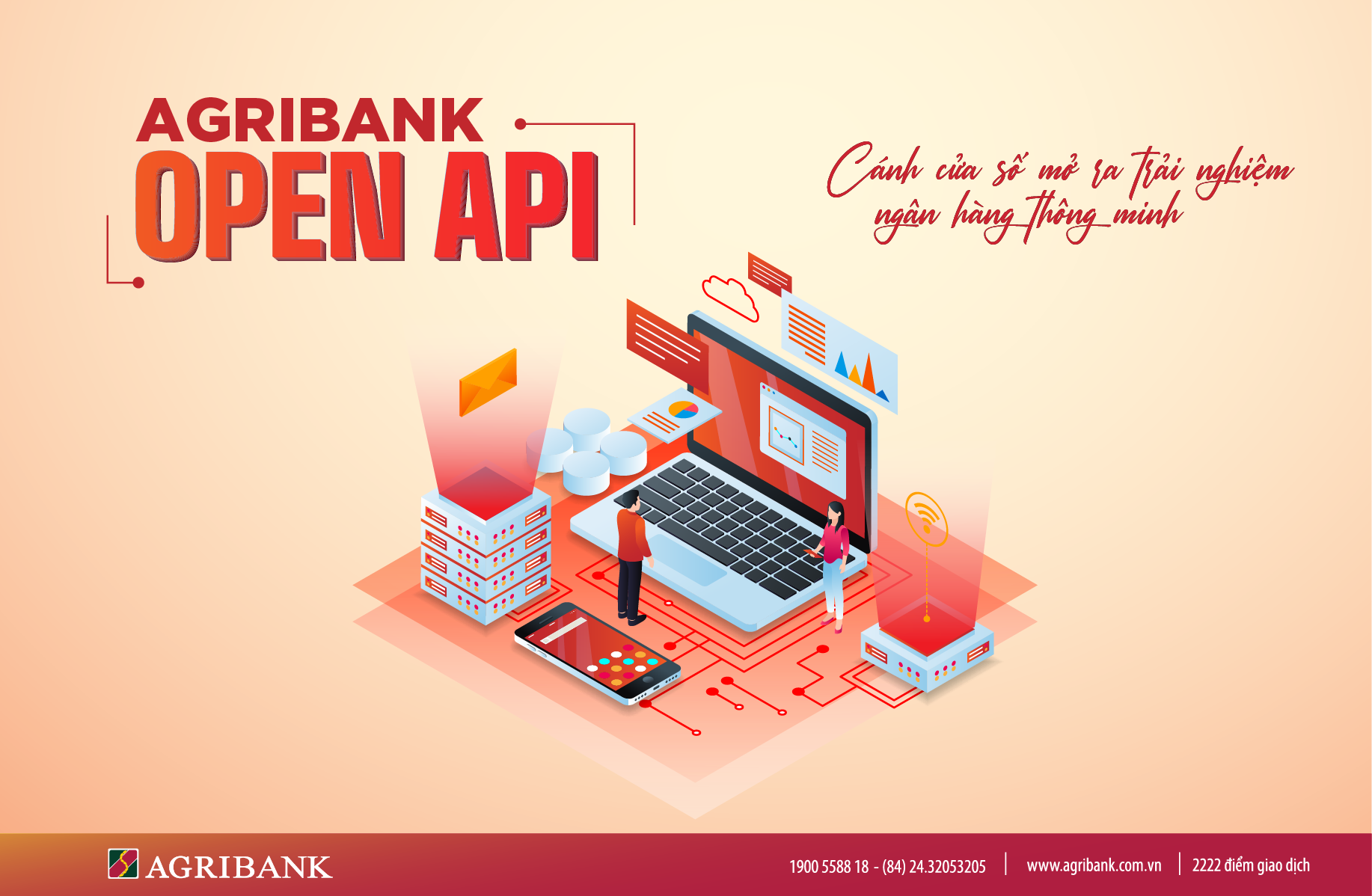 Agribank Open API – Cánh cửa số mở ra trải nghiệm ngân hàng thông minh
