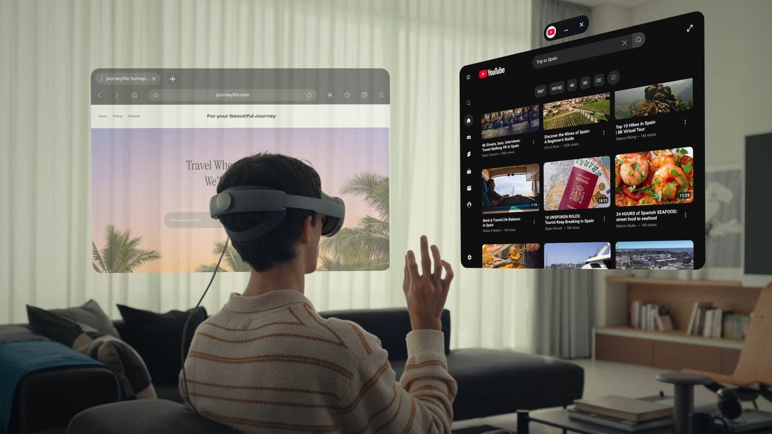 Samsung ra mắt kính thực tế ảo Galaxy XR, giá chỉ bằng một nửa Apple Vision Pro