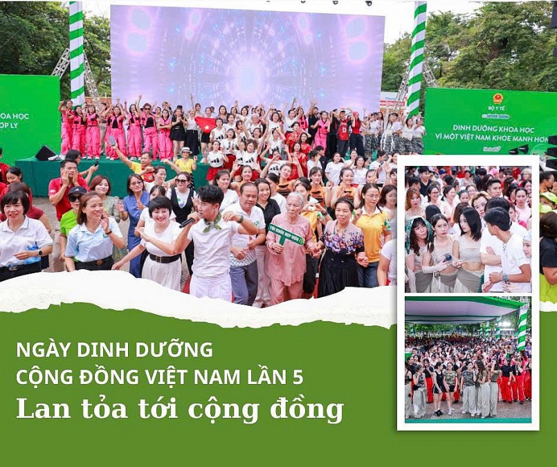 “Ngày Dinh dưỡng cộng đồng Việt Nam” lần 5 đã tạo nên một không gian chia sẻ, nơi kiến thức dinh dưỡng và tinh thần vận động lan truyền mạnh mẽ. “Ngày Dinh dưỡng cộng đồng Việt Nam” lần 5 đã tạo nên một không gian chia sẻ, nơi kiến thức dinh dưỡng và tinh thần vận động lan truyền mạnh mẽ.