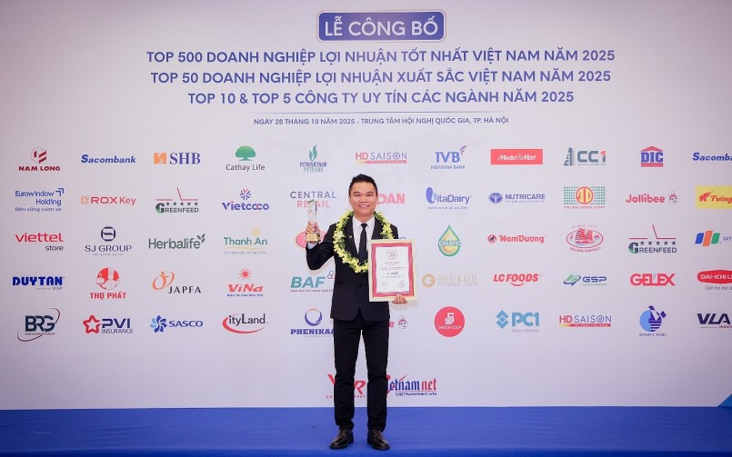 Herbalife Việt Nam được vinh danh Top 10 Công ty Thực phẩm Uy tín lần thứ năm liên tiếp