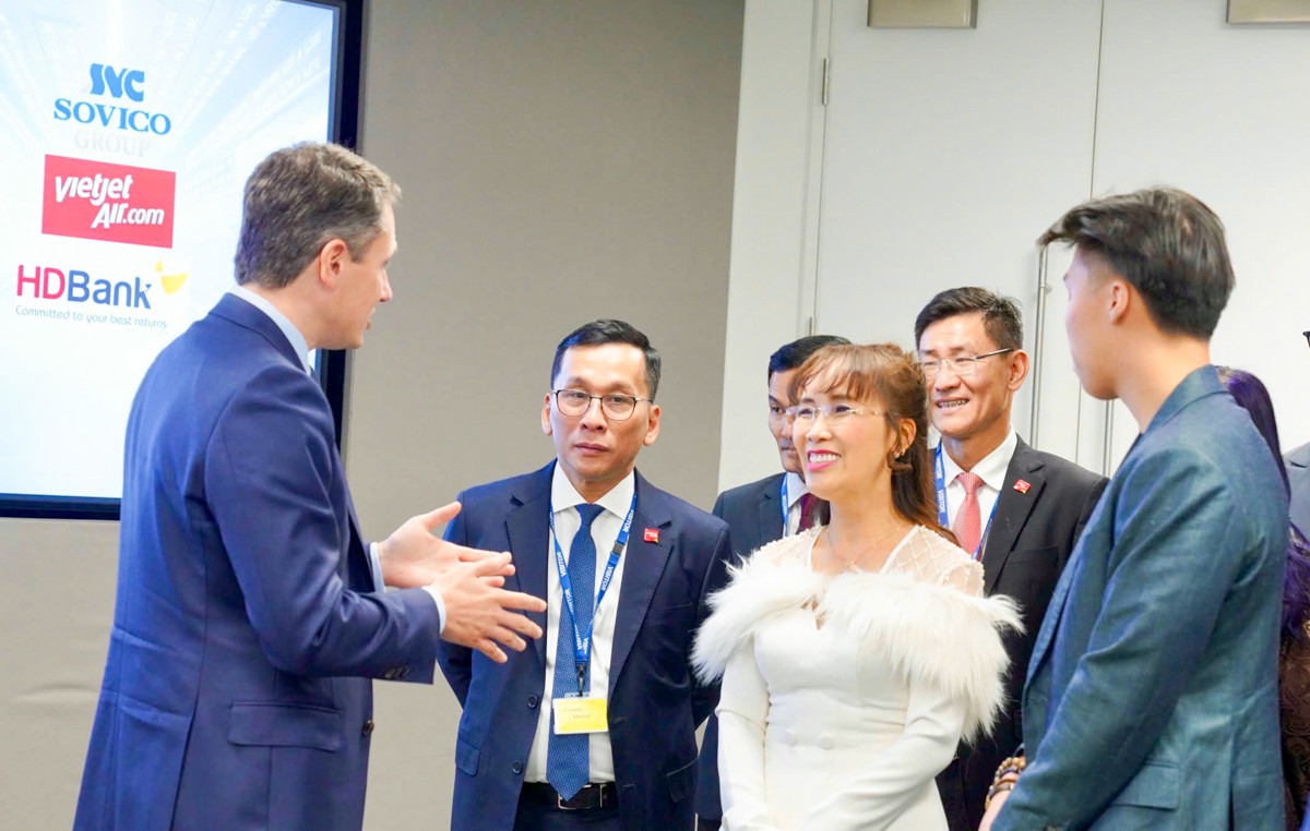 Lãnh đạo HDBank, Vietjet làm việc tại Sàn Chứng khoán Luân Đôn: Tầm nhìn toàn cầu của doanh nghiệp Việt Nam
