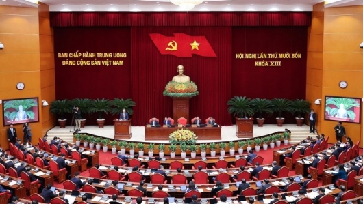 Thông cáo báo chí về ngày làm việc thứ nhất Hội nghị Trung ương 14 khóa XIII