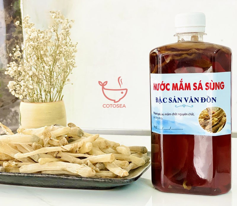 Nước mắm sá sùng Vân Đồn - Tinh tuý biển cả trong từng giọt nắm