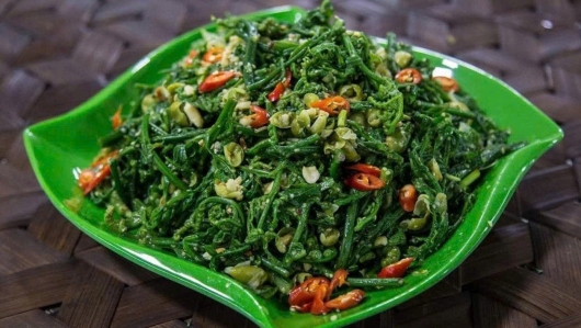 Nộm rau dớn – hương vị mộc mạc của núi rừng Tây Bắc