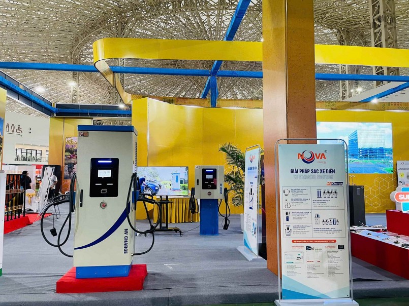 Giải pháp sạc xe điện NVCharge. Giải pháp sạc xe điện NVCharge.