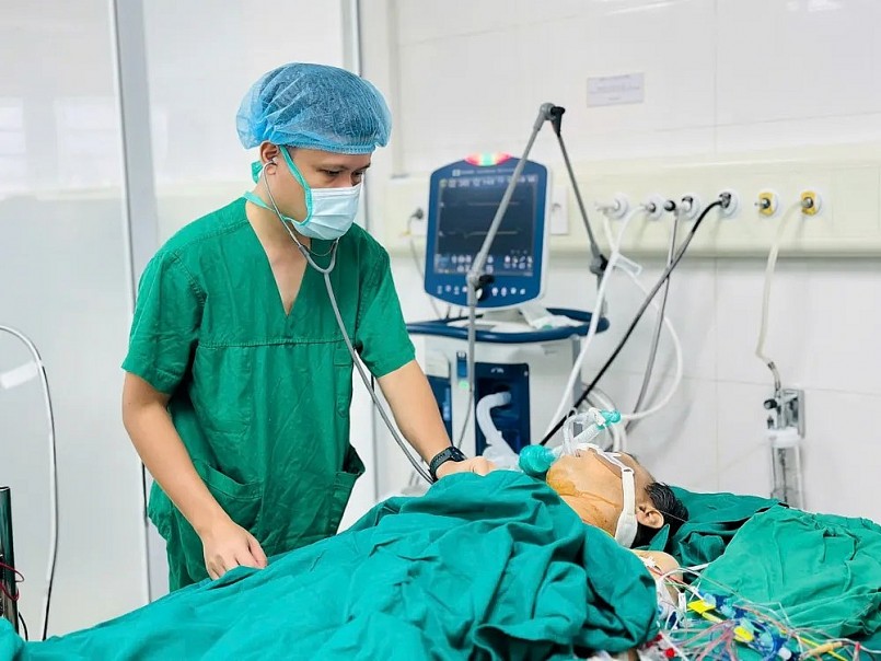 Sau ghép, bệnh nhân hồi phục tốt, sức khoẻ tiến triển ổn định. Ảnh: BVCC