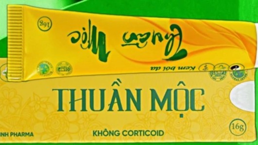 Thu hồi toàn quốc kem bôi da Thuần Mộc do không đạt chỉ tiêu vi sinh vật