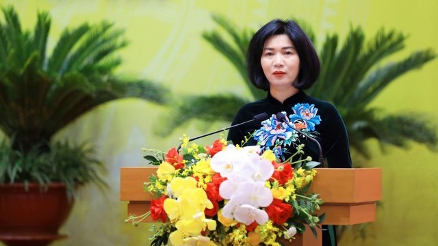 Đồng chí Phùng Thị Hồng Hà được bầu giữ chức Chủ tịch HĐND TP. Hà Nội