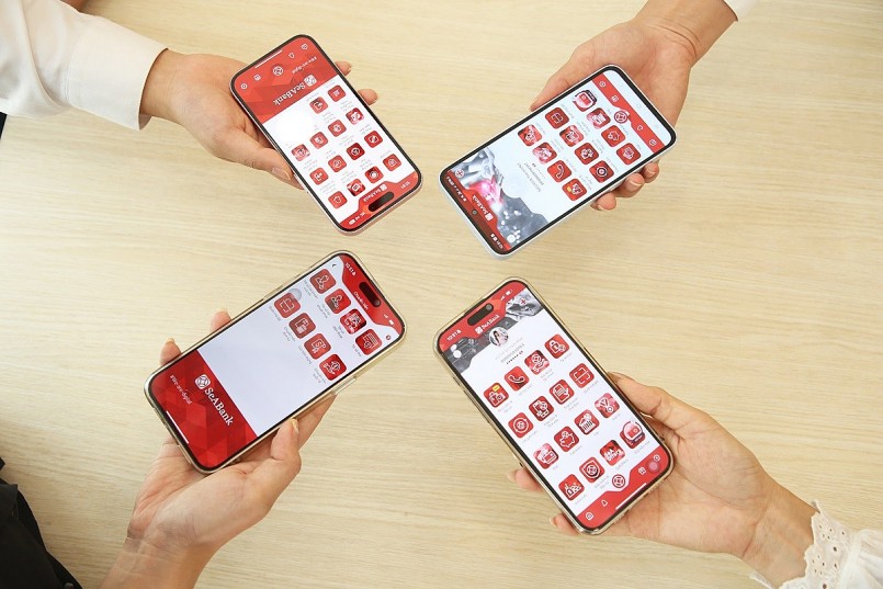  SeABank liên tục cải tiến ứng dụng SeAMobile, số hóa sản phẩm dịch vụ ngân hàng.