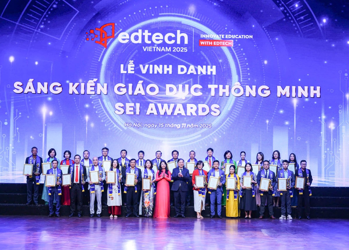 Vinh danh “Sáng kiến giáo dục thông minh – SEI Awards” lần thứ III, năm 2025