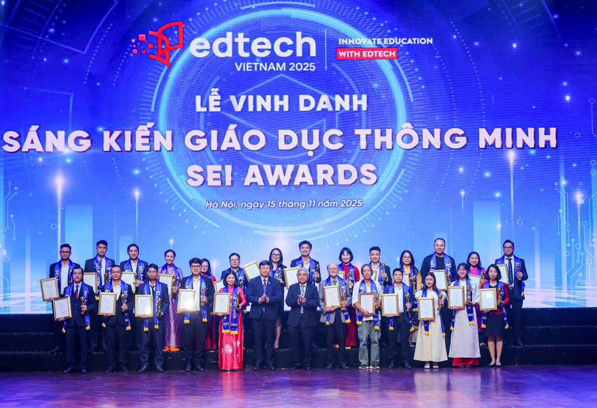 Vinh danh “Sáng kiến giáo dục thông minh – SEI Awards” lần thứ III, năm 2025