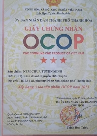 Nem chua Tuyên Minh – Tinh hoa xứ Thanh trong từng món quà đặc sản