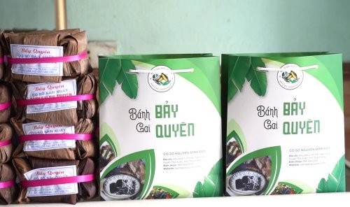 Bánh gai Bảy Quyên – Tinh túy Thọ Xuân trong từng lớp bánh