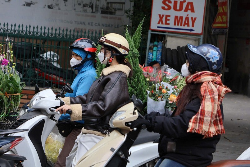 Đặc điểm của đợt không khí lạnh này là gây rét khô. Tại Bắc Bộ và Bắc Trung Bộ, thời tiết phổ biến không mưa.