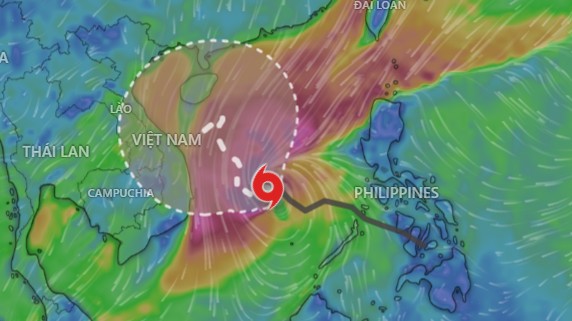 Bão số 15 diễn biến "lắt léo" và hai kịch bản tác động