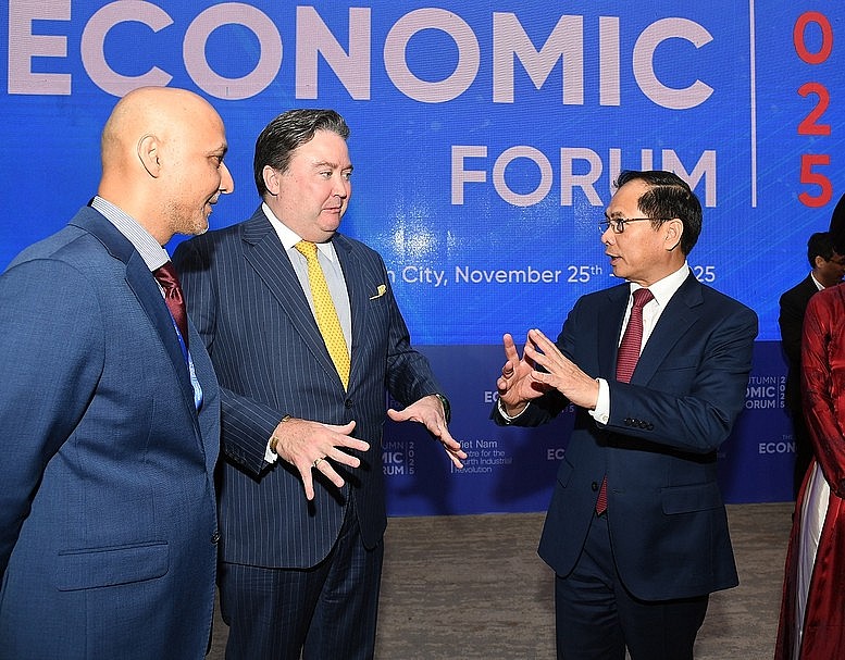 Phó Thủ tướng trao đổi với các đại biểu tại buổi làm việc - Ảnh: VGP/Hải Minh