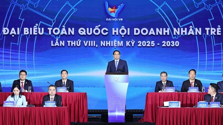 Thủ tướng kêu gọi doanh nhân trẻ thực hiện "6 nhất", tiên phong đưa thương hiệu Việt vươn tầm quốc tế