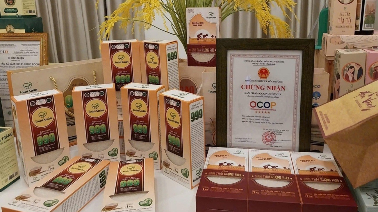 Từ không lãi đến "cú đúp" OCOP 5 Sao: Hành trình ngược dòng của gạo sạch Toản Xuân