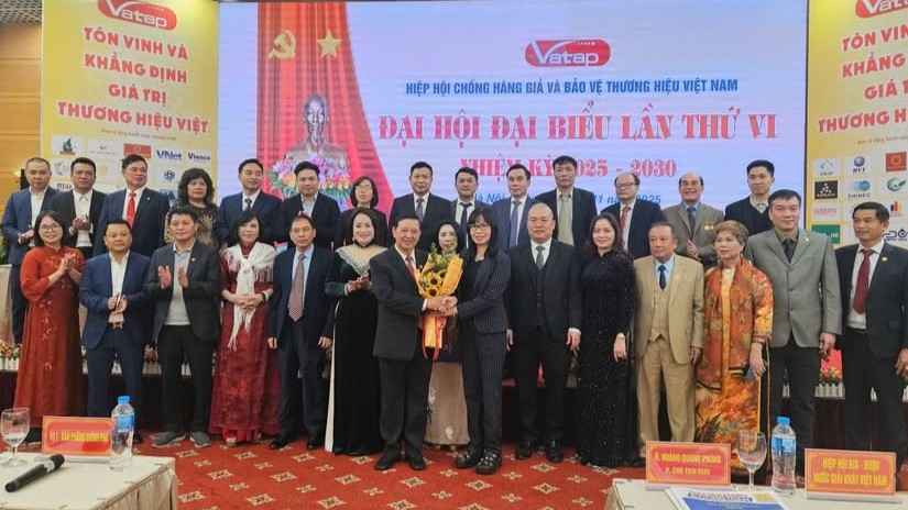 Đại hội VI Hiệp hội Chống hàng giả và Bảo vệ thương hiệu Việt Nam thành công tốt đẹp