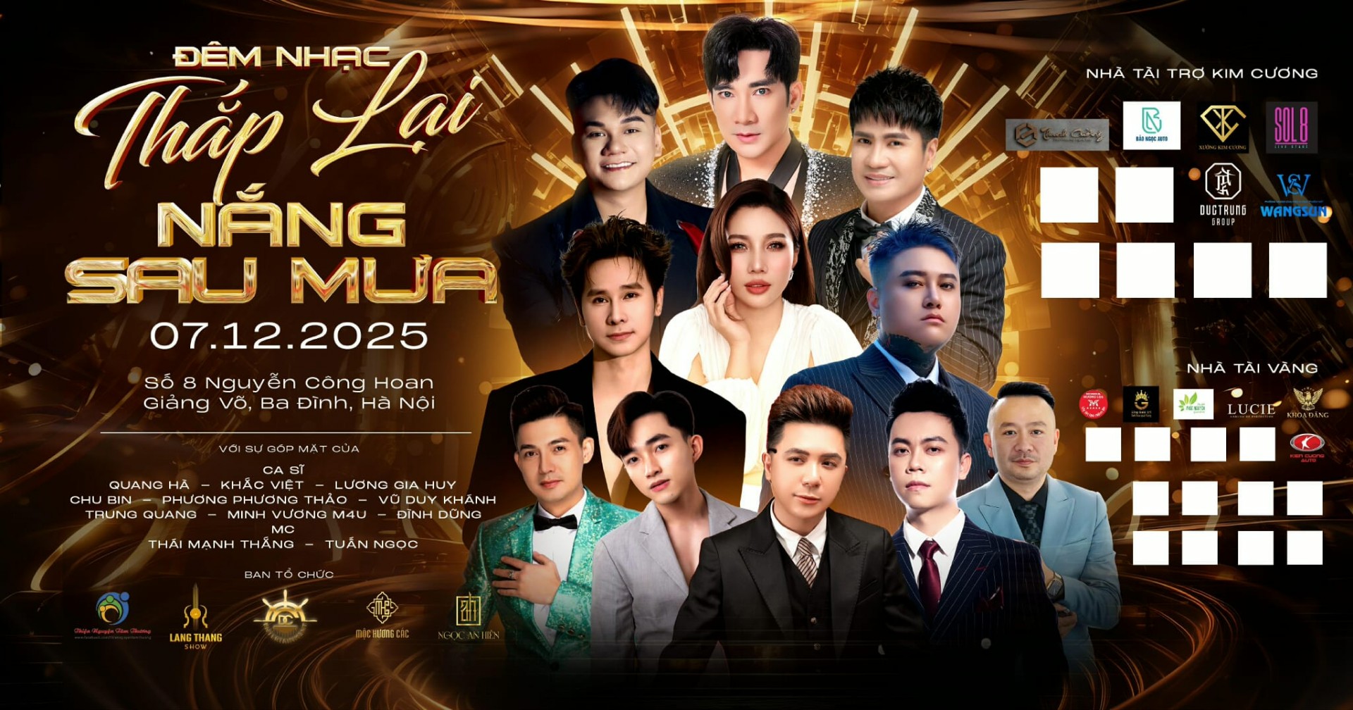 Đêm nhạc thiện nguyện “Thắp lại nắng sau mưa”