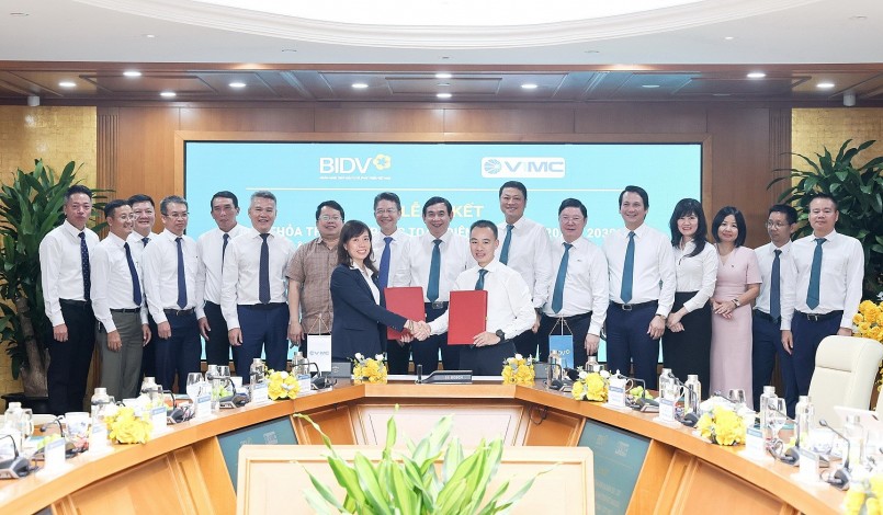 BIDV và VIMC tăng cường hợp tác, thúc đẩy phát triển hoạt động hàng hải