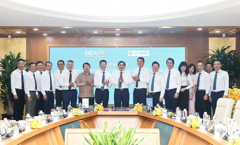 BIDV và VIMC tăng cường hợp tác, thúc đẩy phát triển hoạt động hàng hải