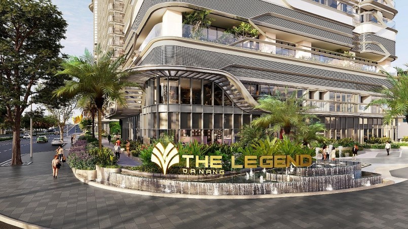 The Legend Danang có sự tham gia của các đơn vị thiết kế và vận hành quốc tế. Ảnh: ROX
