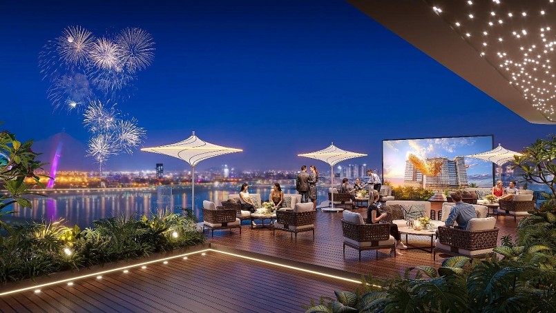 Dự án hội tụ mọi yếu tố để trở thành một khu phức hợp biểu tượng trong tương lai. Ảnh: ROX