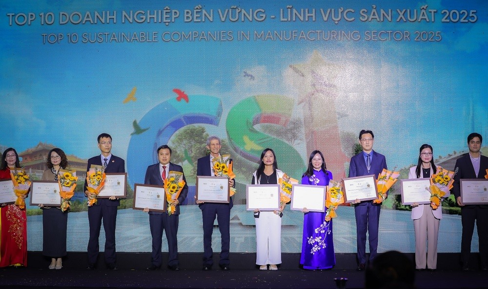 Tập đoàn TH: Top 10 Doanh nghiệp bền vững trong lĩnh vực sản xuất 2025 Tập đoàn TH: Top 10 Doanh nghiệp bền vững trong lĩnh vực sản xuất 2025