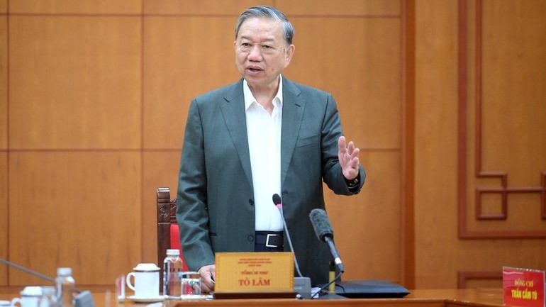 Tổng Bí thư Tô Lâm: Chuẩn bị thật tốt các điều kiện để tổ chức thành công Đại hội XIV của Đảng