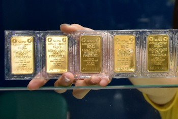 Giá vàng miếng SJC bật tăng trở lại, vượt mức 156 triệu đồng mỗi lượng