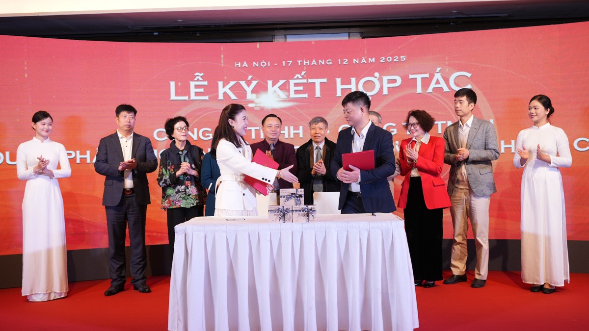 Bà Lữ Lan Nhi, Chủ tịch Công ty TNHH Dược phẩm Thọ Sinh Đường ký  hợp tác với một số đơn vị hoạt động trong lĩnh vực chăm sóc sức khỏe tại Việt Nam. 