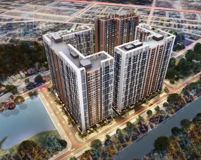 Phối cảnh Dự án Khu nhà ở xã hội Đa giác 3, Khu Đô thị vịnh biển Halong Marina, phường Bãi Cháy, tỉnh Quảng Ninh