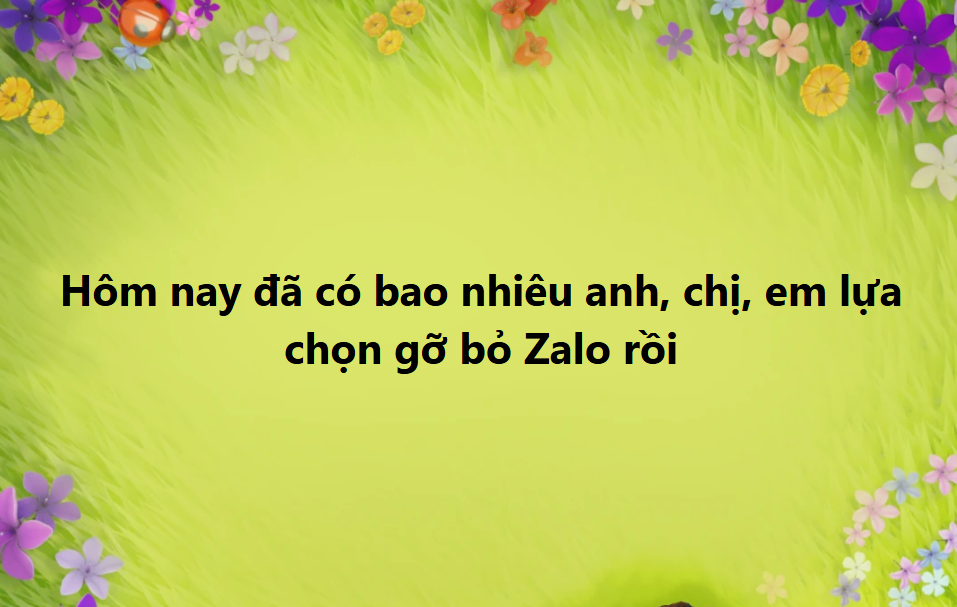 Nhiều người dùng lo ngại và quyết định gỡ bỏ Zalo.
