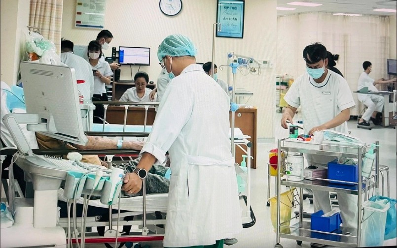 316 người nhập viện sau khi ăn bánh mì cóc cô Bích  ẢNH: BV