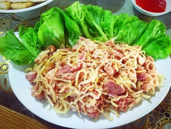 Phú Thọ: Đặc sản Thịt chua Đu Đủ nức tiếng hút khách du lịch