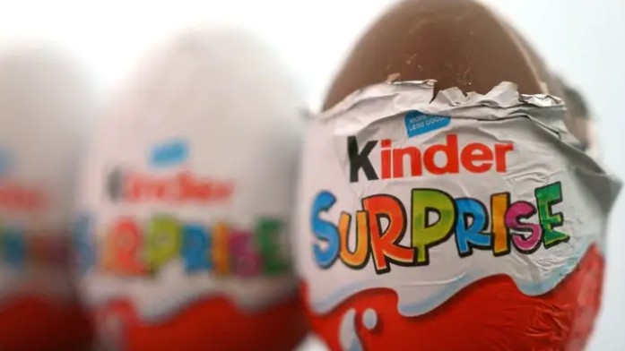 Thu hồi trứng chocolate Kinder Surprise do lo ngại nhiễm khuẩn salmonella