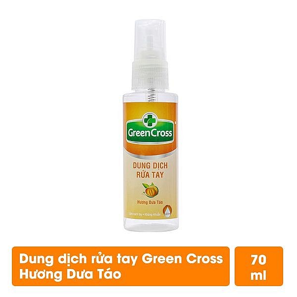 Green Cross Dung dịch rửa tay hương dưa táo - 70ml