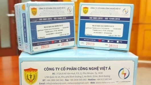 Thu hồi số đăng ký lưu hành kit xét nghiệm của Công ty Việt Á