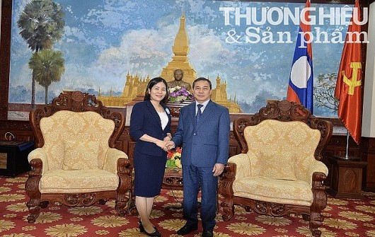 Công ty CP Công nghệ KTS Đông Anh thăm và làm việc với Đại sứ Lào tại Việt Nam