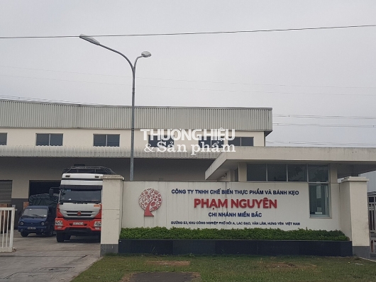 Bài 1: Xem quy trình sản xuất của Công ty Bánh kẹo Phạm Nguyên tại tỉnh Hưng Yên